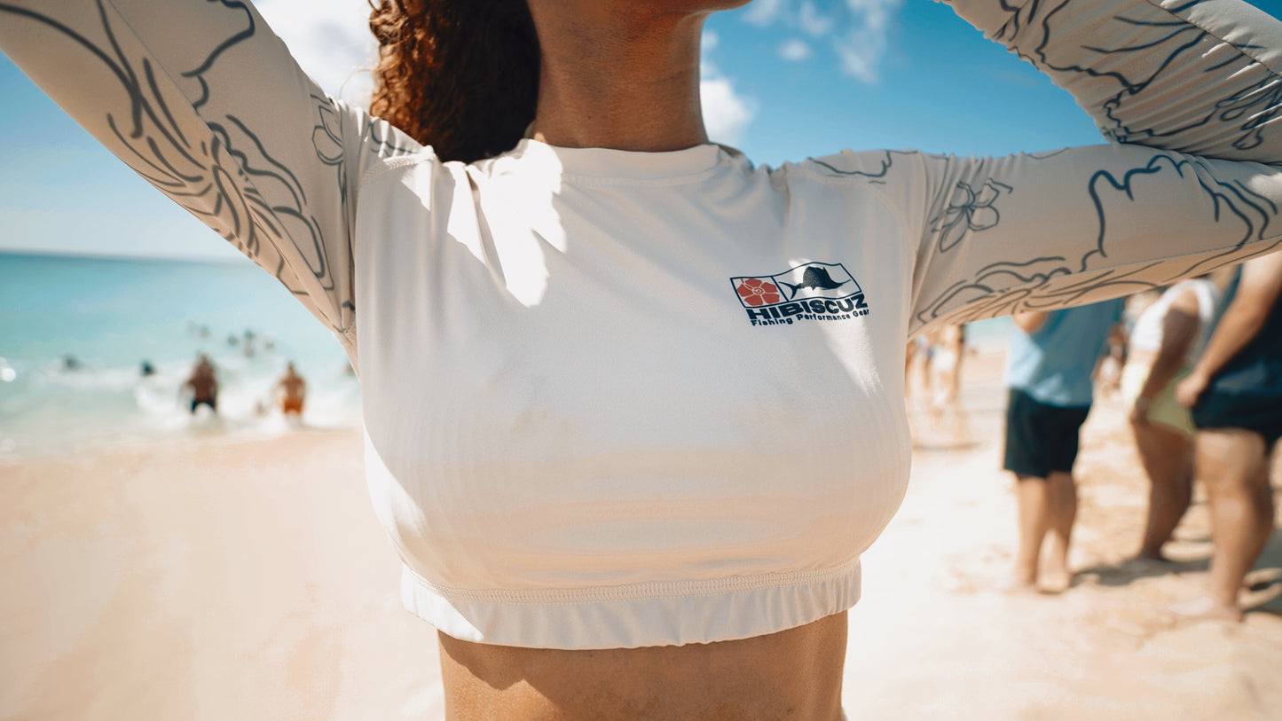 Hibiscuz Crop Top “Happy New Year”
